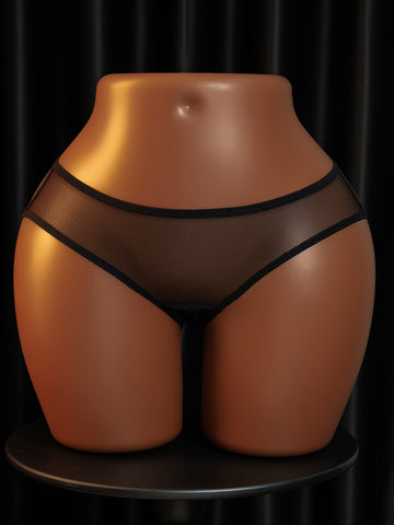 Ensemble de lingerie Dark Chime avec détails en chaîne et clochette