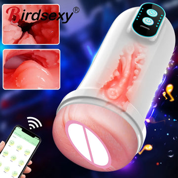 Aether Suck – Masturbateur chauffant contrôlé par application pour hommes