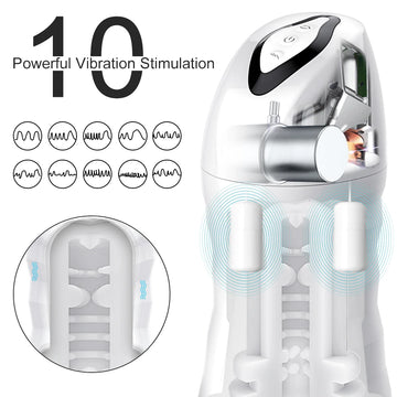Vortex Suck – Masturbateur automatique pour hommes avec fonction vibration et succion