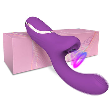 Clitoral vacuum vibrator with 20 different levels