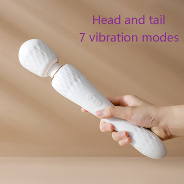 Doppelkopf-Vibrator mit verschiedenen Vibrationsstufen