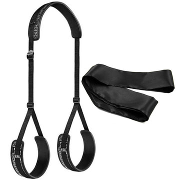 BDSM open leg bondage restraints