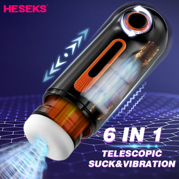 6-in-1 automatischer Masturbator für Männer