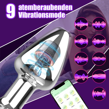 Anal Plug mit Vibrator und Bluetooth