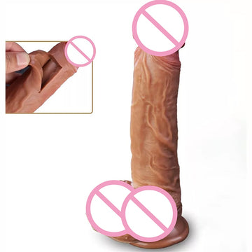 XXL Realistischer Dildo mit kraftvollem Saugnapf